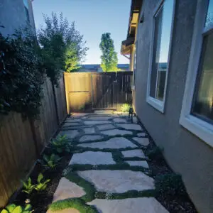Residential landscape construction